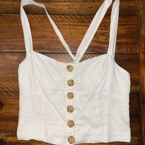 Urban Outfitters linen button down top!